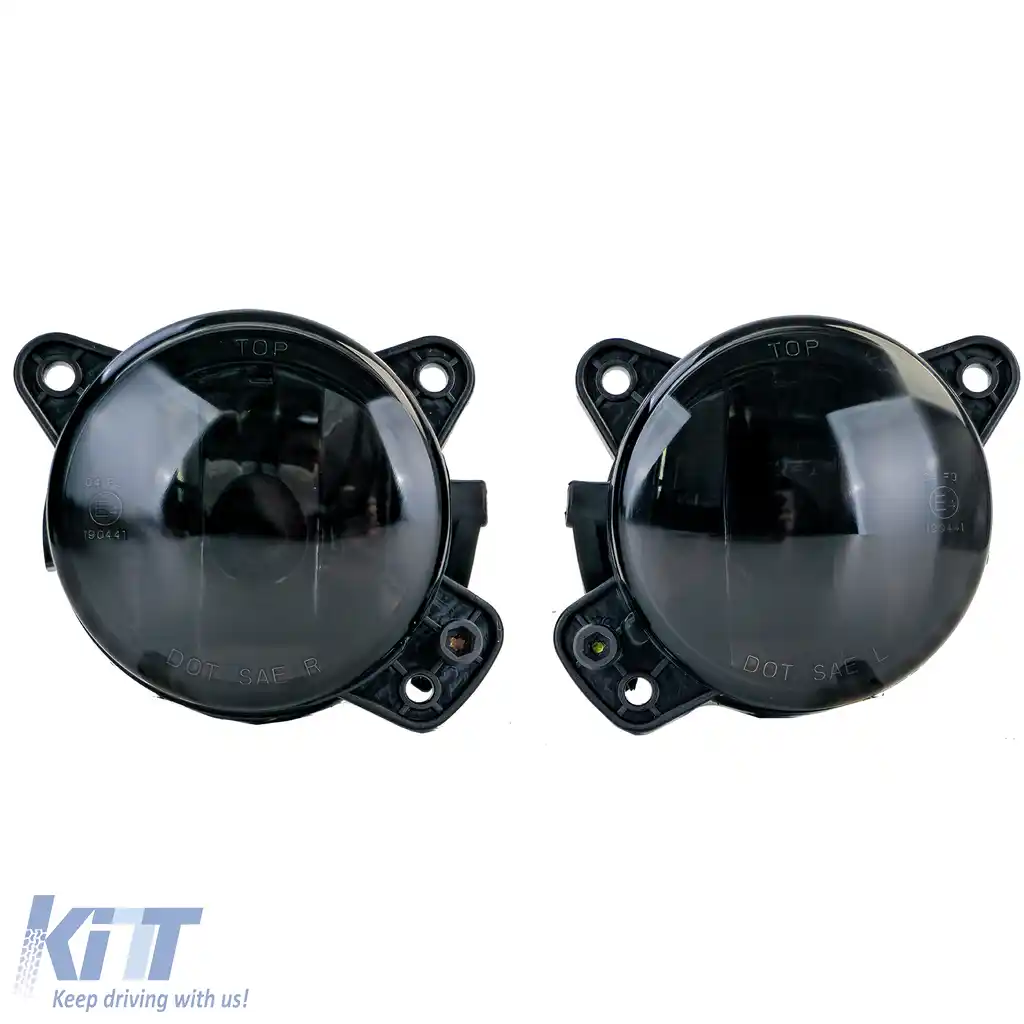 Set de faruri de ceață din sticlă clară cu fum negru, potrivit pentru VW T5 Crafter Polo 9N3-image-6200046