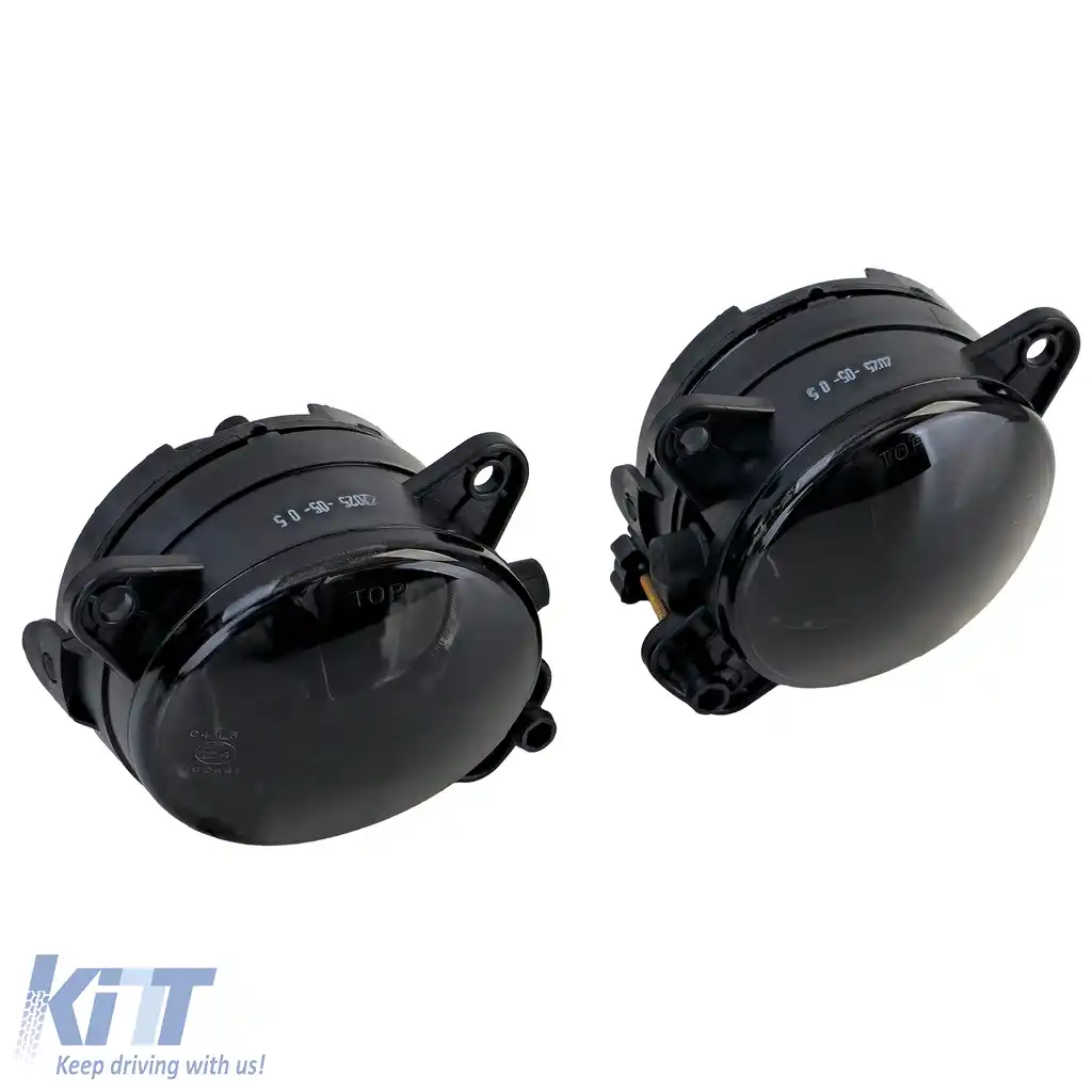 Set de faruri de ceață din sticlă clară cu fum negru, potrivit pentru VW T5 Crafter Polo 9N3-image-6200048