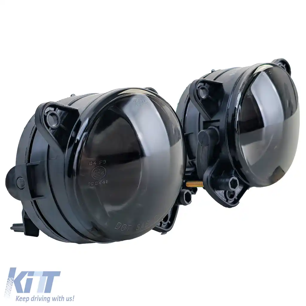 Set de faruri de ceață din sticlă clară cu fum negru, potrivit pentru VW T5 Crafter Polo 9N3-image-6200050