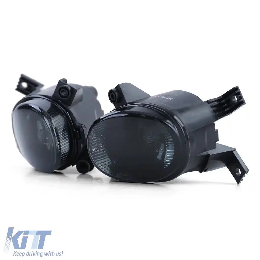Set de faruri de ceață din sticlă clară cu fum negru, potrivit pentru Audi A3 8P1 8P7 A4 B7 8E B6 8H-image-6278492