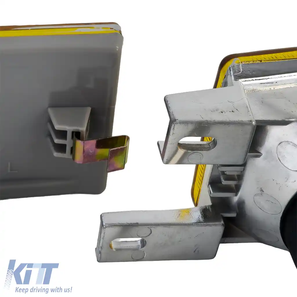Set de faruri de ceață din sticlă clară galben cu indicator, potrivit pentru VW Golf 3 91-97-image-6206043