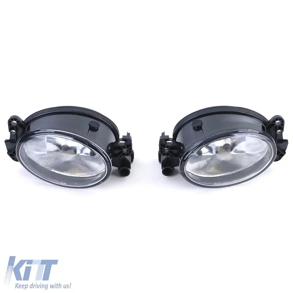 Set de faruri de ceață din sticlă clară, potrivit pentru Mercedes W204 W164 W463 W209 W219 W169 W211-image-6209984