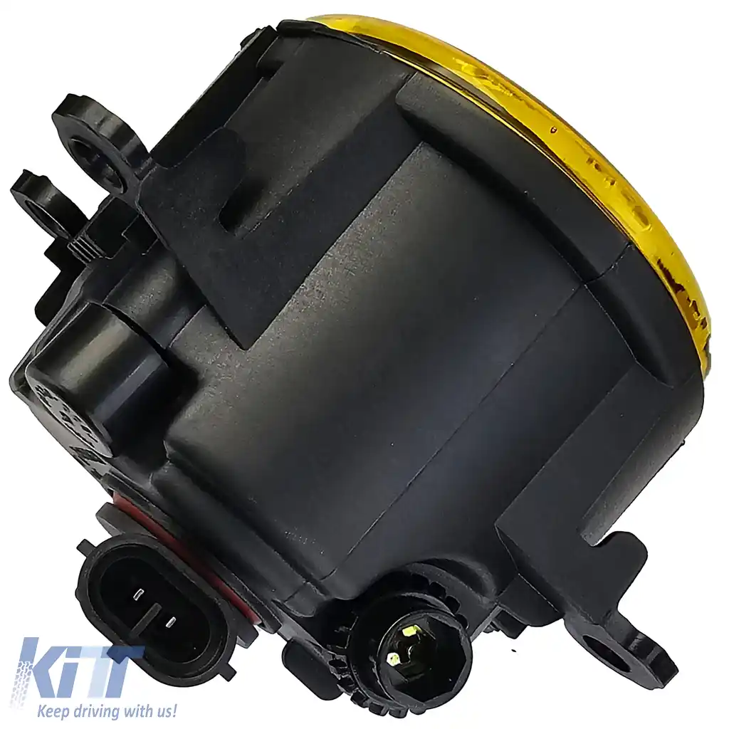 Set de faruri de ceață galbene din sticlă clară, potrivit pentru Porsche Cayenne 10-14 Macan 14-18-image-6195999