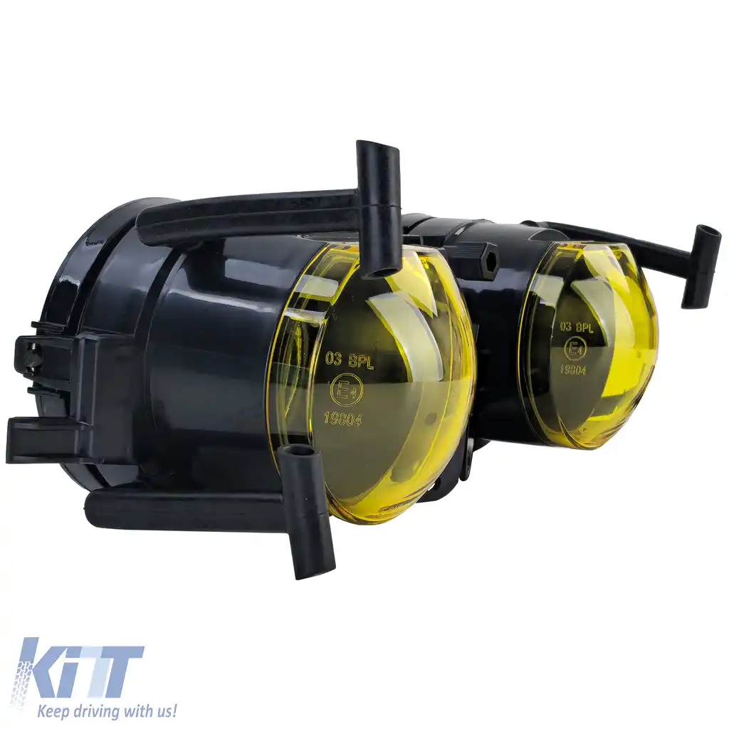 Set de faruri de ceață galbene din sticlă clară, potrivit pentru BMW X3 E83 cu pachet M 04-06-image-6197563