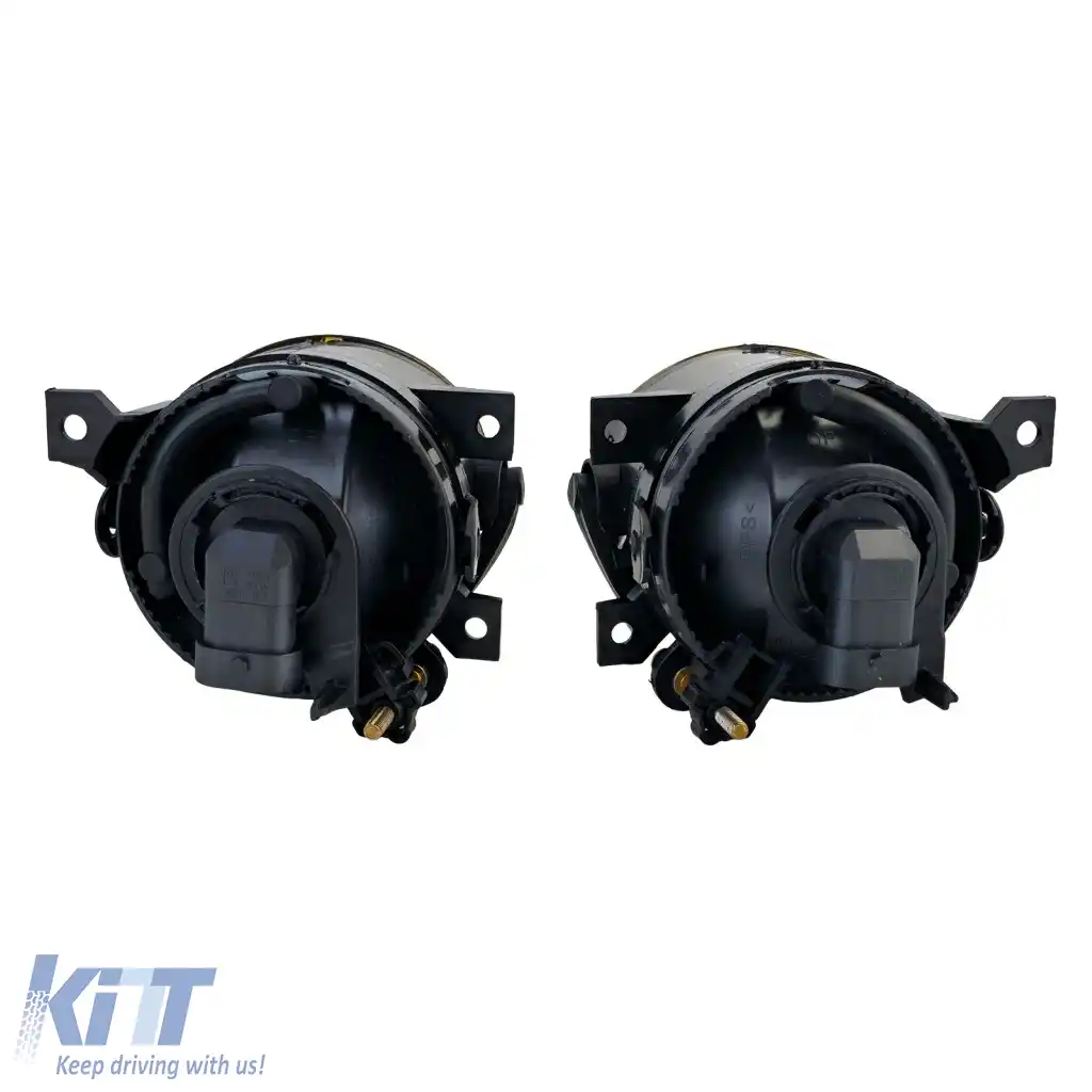 Set de Faruri de Ceata din Sticlă Clară Galbene, potrivit pentru VW Golf 5 GTI Scirocco Amarok Up-image-6276605