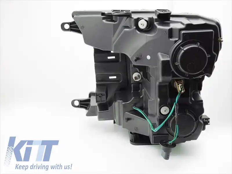 Set de faruri de tuning cu lumină LED potrivit pentru Ford F150 2017-2020 cu bază cromată, cu semnalizatoare dinamice, stânga și dreapta-image-6238441