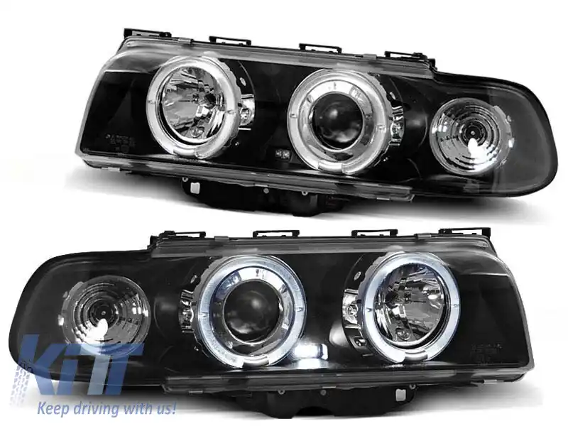 image-44-Set de faruri de tuning cu ochi de înger halogen potrivit pentru BMW 7 E38 6.1994 - 8.1998, stânga și dreapta