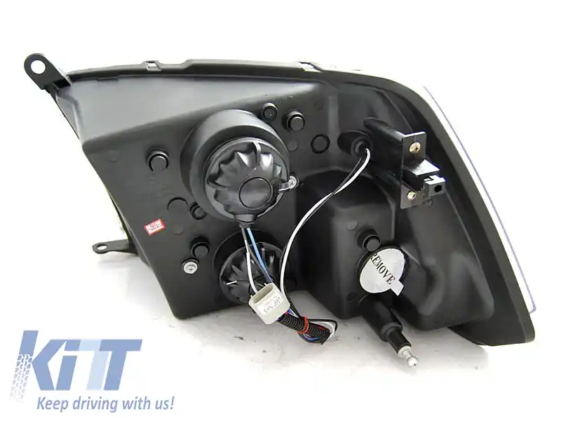 Set de faruri de tuning potrivit pentru Dodge Ram 2009-2018 cu bază neagră, stânga și dreapta-image-6152837