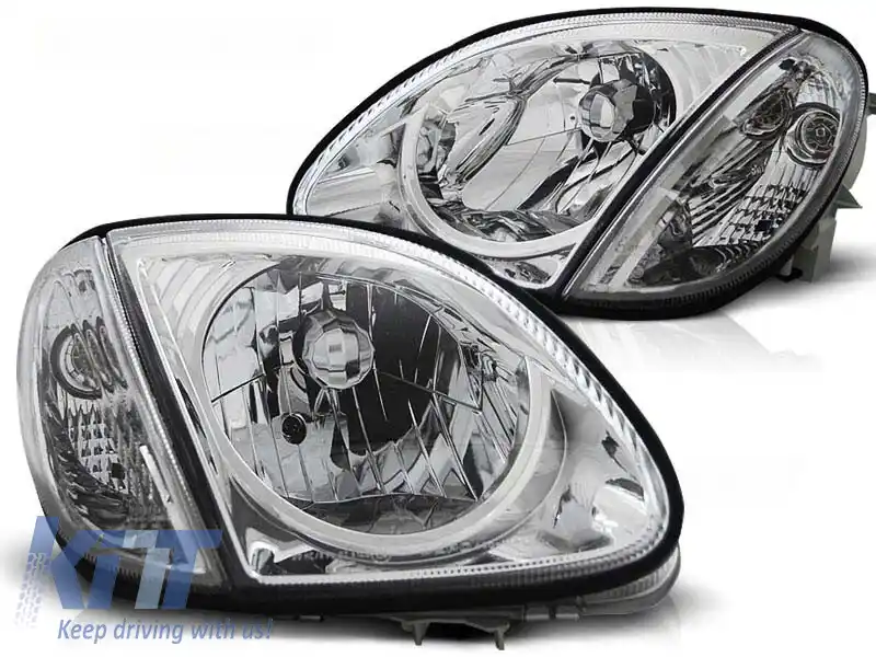 Set de faruri de tuning potrivit pentru MERCEDES R170 SLK 04.1996-2004, stânga și dreapta