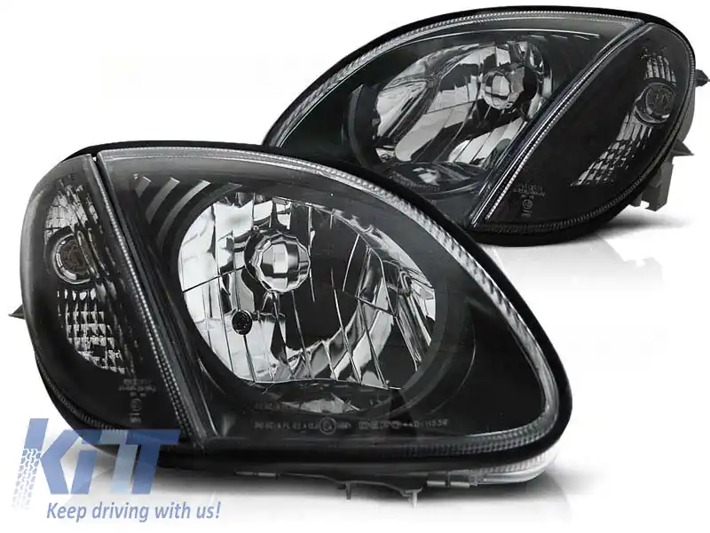 Set de faruri de tuning potrivit pentru MERCEDES R170 SLK 04.1996-2004, stânga și dreapta