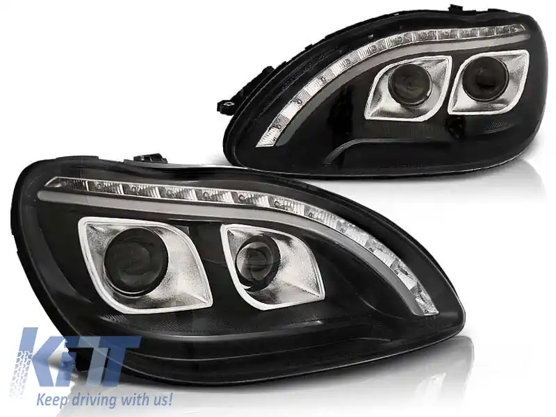 Set de faruri de tuning potrivit pentru MERCEDES W220 S-CLASS 09.1998-05.2005, stânga și dreapta