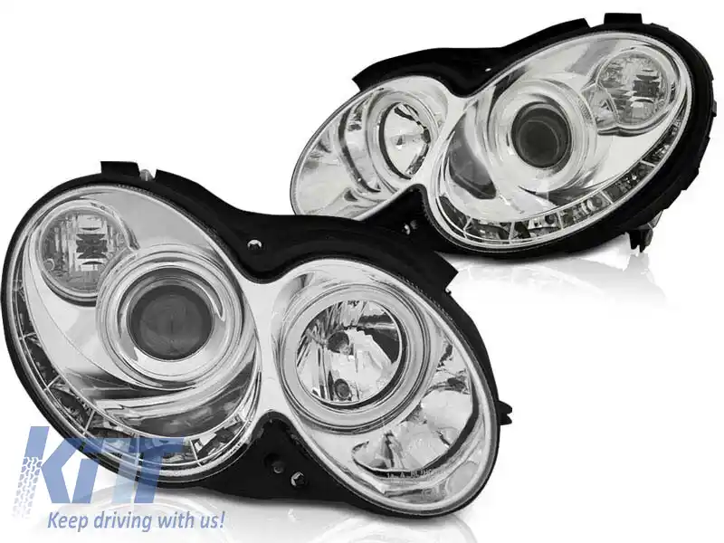 image-52-Set de faruri de tuning potrivit pentru MERCEDES W209 CLK 2003-2010, stânga și dreapta