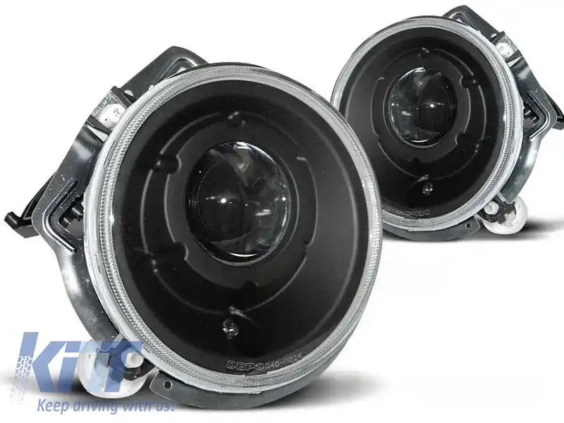 Set de faruri de tuning potrivit pentru MERCEDES W461, W463 G-KLASA 1992-2006, stânga și dreapta