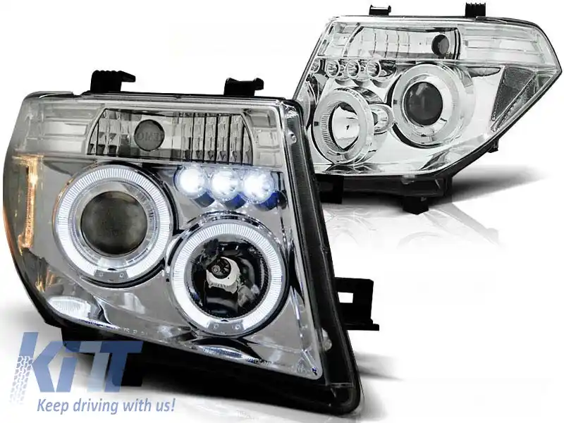 Set de faruri de tuning potrivit pentru NISSAN NAVARA D40/PATHFINDER 2005-2010, stânga și dreapta