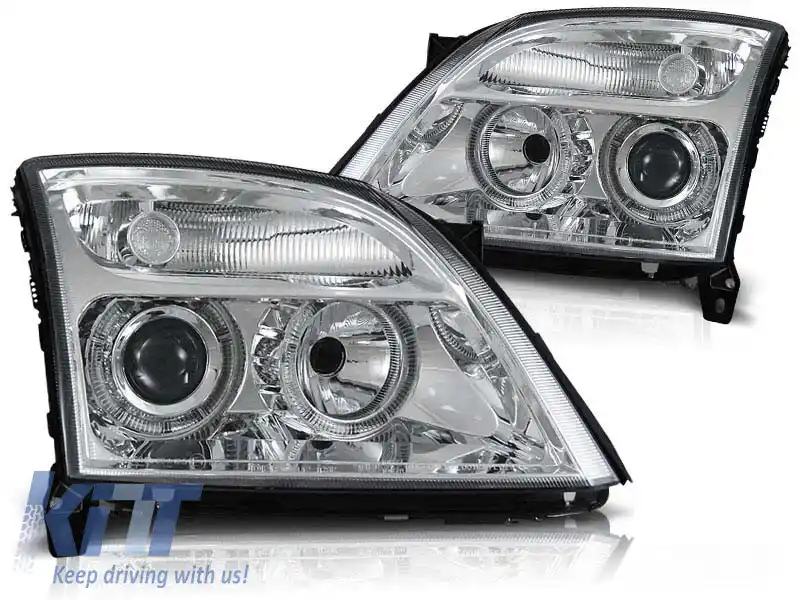 Set de faruri de tuning potrivit pentru OPEL VECTRA C 04.2002-08.2005, stânga și dreapta