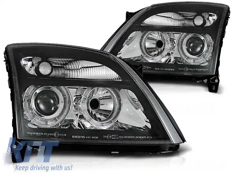 Set de faruri de tuning potrivit pentru OPEL VECTRA C 04.2002-08.2005, stânga și dreapta