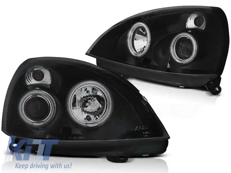 Set de faruri de tuning potrivit pentru RENAULT CLIO II 06.2001-09.2005, stânga și dreapta