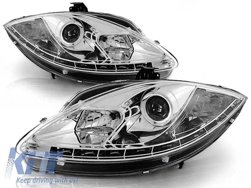 Set de faruri de tuning potrivit pentru SEAT LEON ALTEA TOLEDO 06.2005-2009, stânga și dreapta