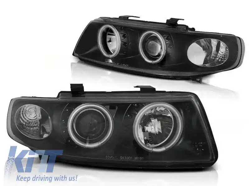 Set de faruri de tuning potrivit pentru SEAT LEON / TOLEDO 04.1999-08.2004, stânga și dreapta