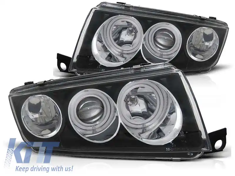 Set de faruri de tuning potrivit pentru SKODA FABIA I 12.1999-2008, stânga și dreapta