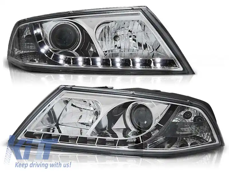 Set de faruri de tuning potrivit pentru SKODA OCTAVIA 2 03.2004-2008, stânga și dreapta