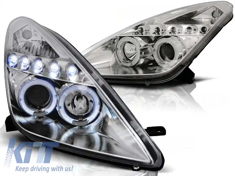 Set de faruri de tuning potrivit pentru TOYOTA CELICA T230 1999-2005, stânga și dreapta