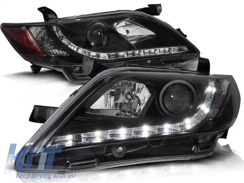 Set de faruri de tuning potrivit pentru TOYOTA CAMRY 6 XV40 2006-2009, stânga și dreapta