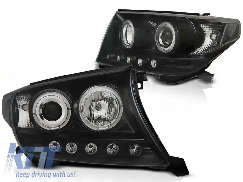 Set de faruri de tuning potrivit pentru TOYOTA LAND CRUISER FJ200 2007-2012, stânga și dreapta