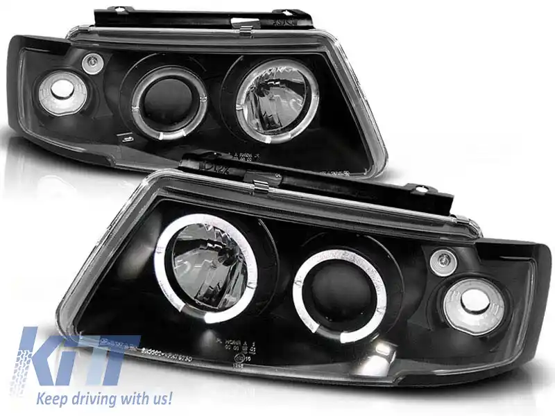 Set de faruri de tuning potrivit pentru VW PASSAT B5 3B 11.1996-08.2000, stânga și dreapta