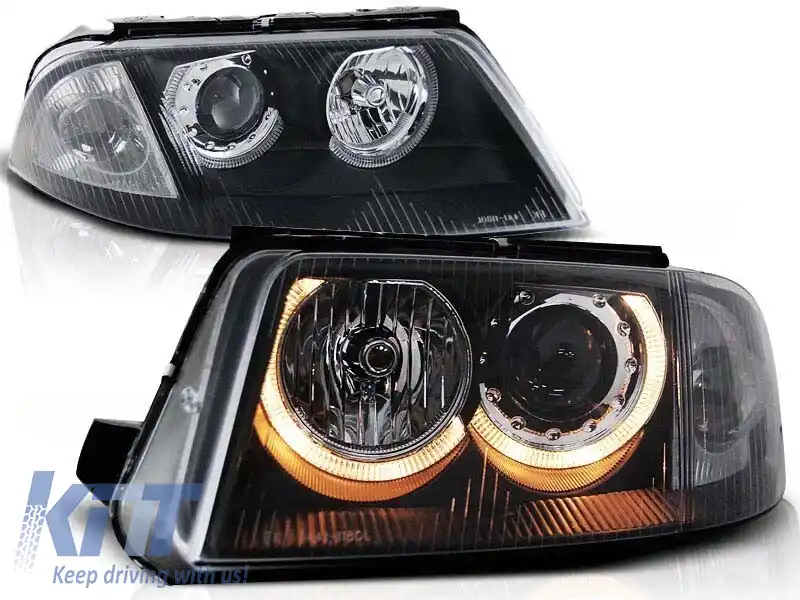 Set de faruri de tuning potrivit pentru VW PASSAT 3BG B5 FL 09.2000-03.2005, stânga și dreapta