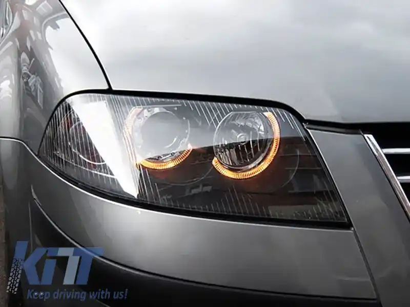 Set de faruri de tuning potrivit pentru VW PASSAT 3BG B5 FL 09.2000-03.2005, stânga și dreapta-image-6238617