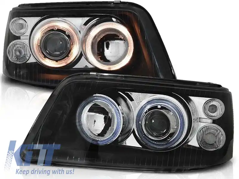 Set de faruri de tuning potrivit pentru VW T5 04.2003-08.2009, stânga și dreapta