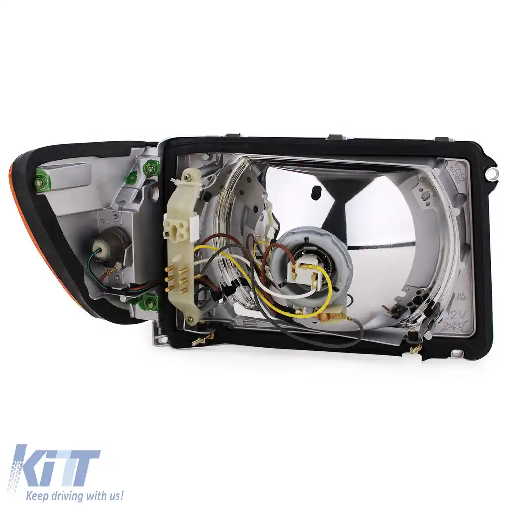 Set de faruri fără LWR 6 pini dreapta + stânga, potrivit pentru Mercedes SL R107 SLC C107-image-6202133