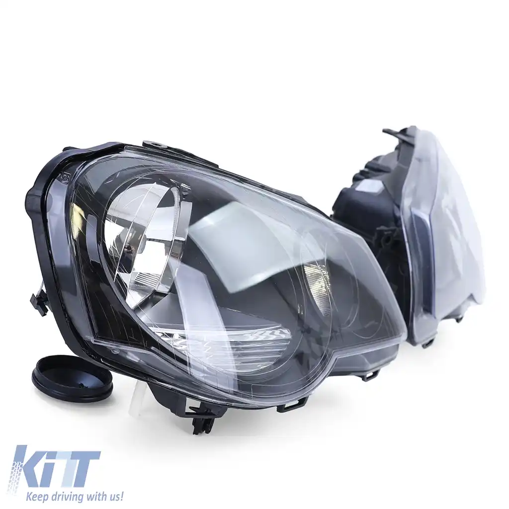 Set de faruri GTI Cup Dreapta Stanga potrivit pentru VW Polo 9N3 2005-2009-image-6194636