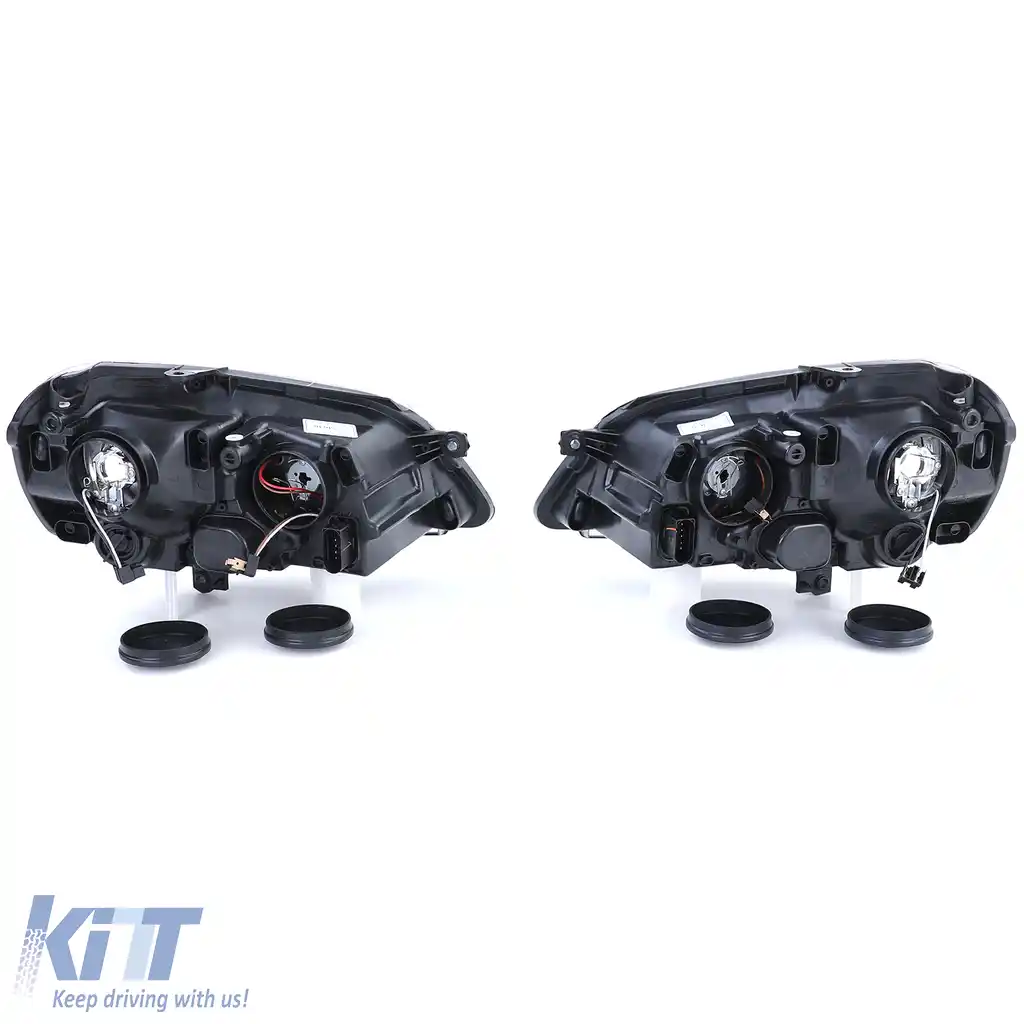 Set de faruri GTI Cup Dreapta Stanga potrivit pentru VW Polo 9N3 2005-2009-image-6194638
