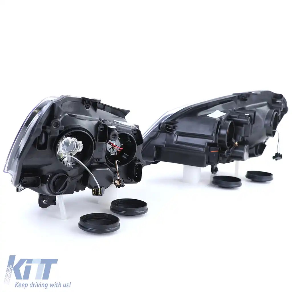 Set de faruri GTI Cup Dreapta Stanga potrivit pentru VW Polo 9N3 2005-2009-image-6194639