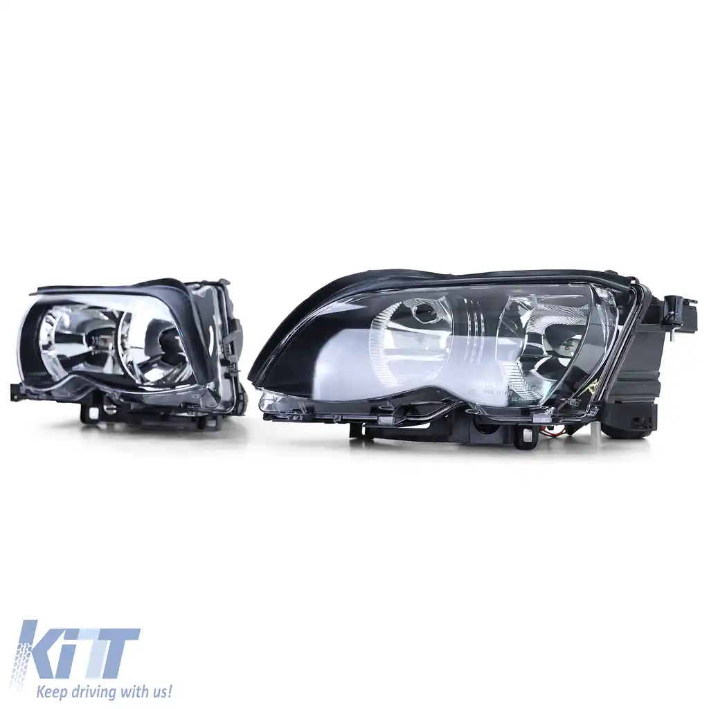 Set de faruri H7 incl. motoare de ajustare, potrivit pentru BMW Seria 3 E46 Sedan Touring 01-05-image-6190730