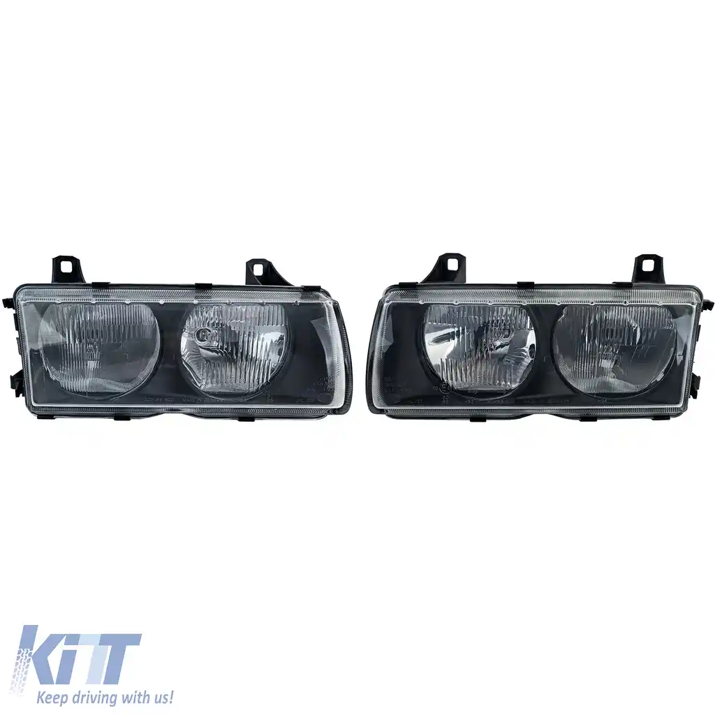 Set de faruri HELLA 1AJ007143-091 1AJ007143-101 potrivit pentru BMW E36 Compact 1993-2000-image-6205741