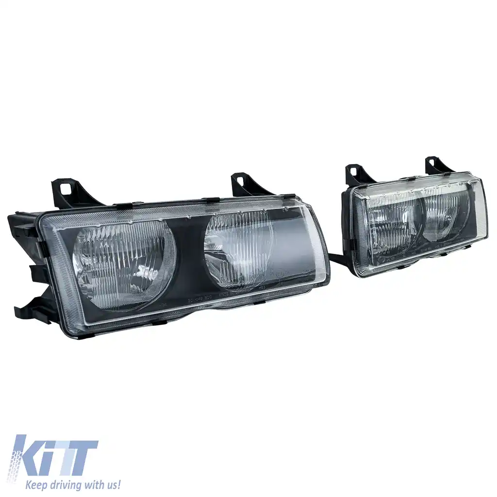 Set de faruri HELLA 1AJ007143-091 1AJ007143-101 potrivit pentru BMW E36 Compact 1993-2000-image-6205743
