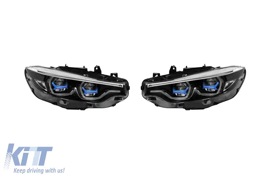 Set de faruri LED High Version potrivit pentru BMW Seria 4 F32, F33, F36 2017-2019 pentru modelele cu faruri LED din fabrică