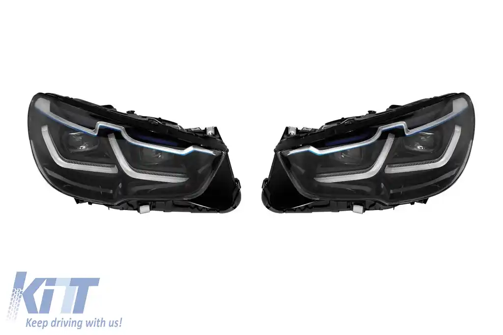 Set de faruri LED potrivit pentru BMW Seria 5 GT F07 2010-2015 pentru modelul cu faruri xenon din fabrică, stânga și dreapta