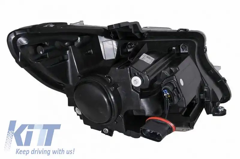 Set de Faruri Potrivit pentru Mercedes-Benz Vito W447 14-20 Aspect Maybach DRL Tub Led Negru-image-6319110