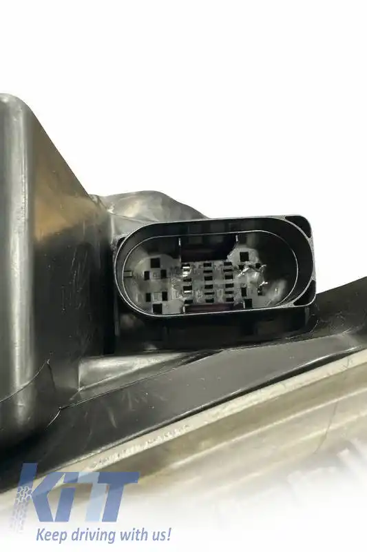 Set de Faruri Potrivit pentru Mercedes-Benz C-Class W205 14-20 Upgrade la Maybach Full LED DRL Negru cu Motor Carrier-image-6321970
