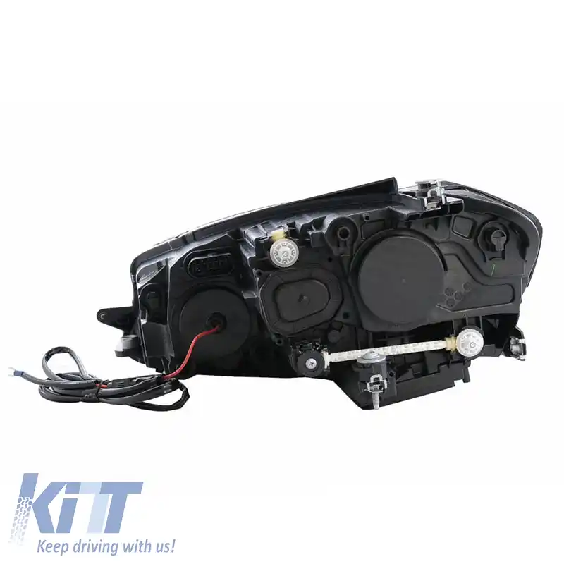 Set de Faruri Potrivit pentru VW Golf VII (7.5) 17-19 DRL Versiune Complet LED Halogen Negru LEDHL109-BK OsramLedriving-image-6292519