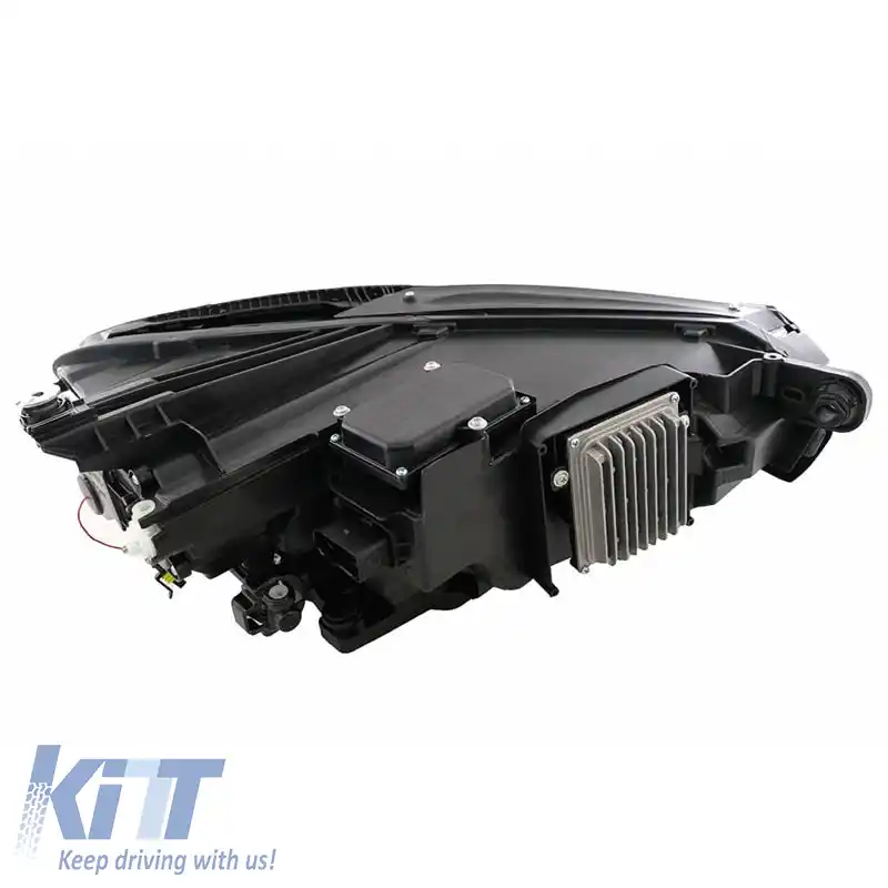 Set de faruri potrivit pentru VW Passat B8 15+ DRL LED Matrix & LED Signal Dynamic R-Line Look Full LED cu Motor Carrier-image-6290049