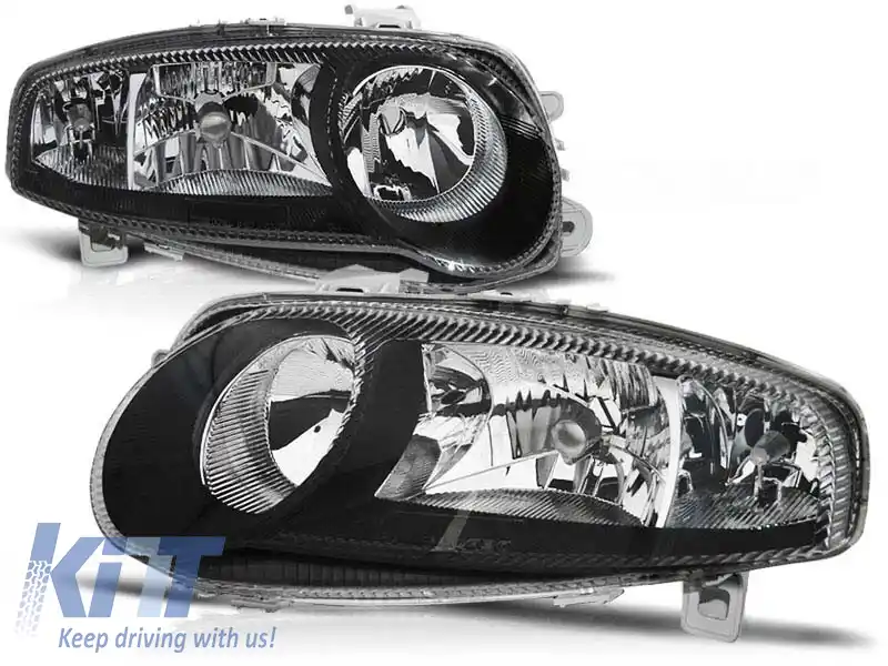 Set de faruri reflectoare potrivite pentru Alfa Romeo 147 01.2001-12.2004, stânga și dreapta