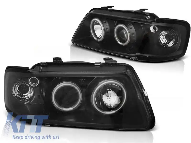 image-18-Set de faruri tuning cu ochi de înger halogen, potrivit pentru Audi A3 8L 08.1996-08.2000, stânga și dreapta