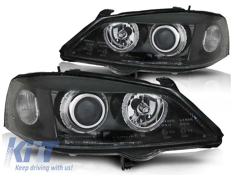 Set de faruri tuning potrivit pentru OPEL ASTRA G 09.1997-02.2004, stânga și dreapta