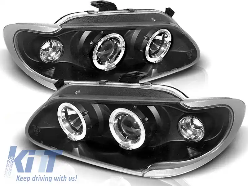 Set de faruri tuning potrivit pentru RENAULT MEGANE / SCENIC 1996-1999, stânga și dreapta