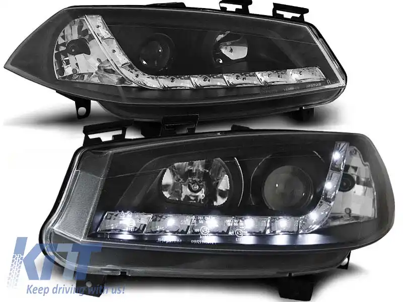 Set de faruri tuning potrivit pentru RENAULT MEGANE II 11.2002-10.2005, stânga și dreapta